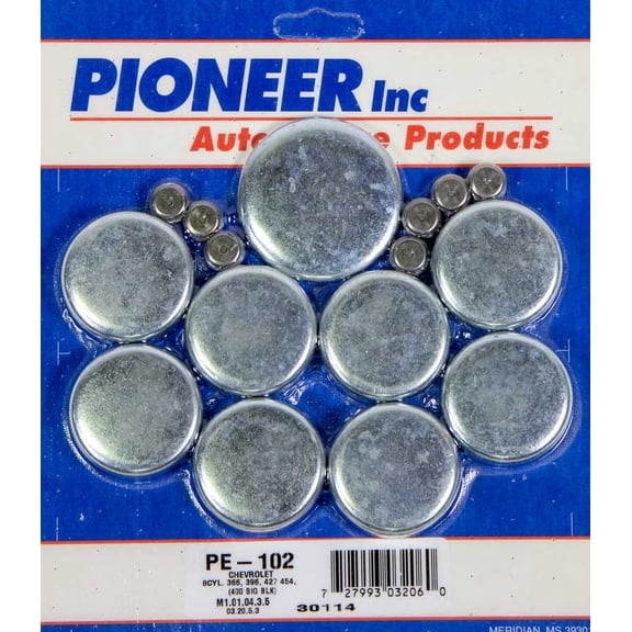 Pioneer Big Block Chevy Steel Freeze Plug Kit P/N PE102