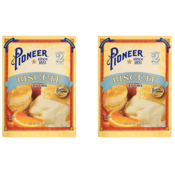 Pioneer Biscuit Gravy Mix, 2.75 oz - Quantity of 2
