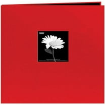 APPLE-RED 12x12 Cloth Scrapbook album by Pioneer - 12x12