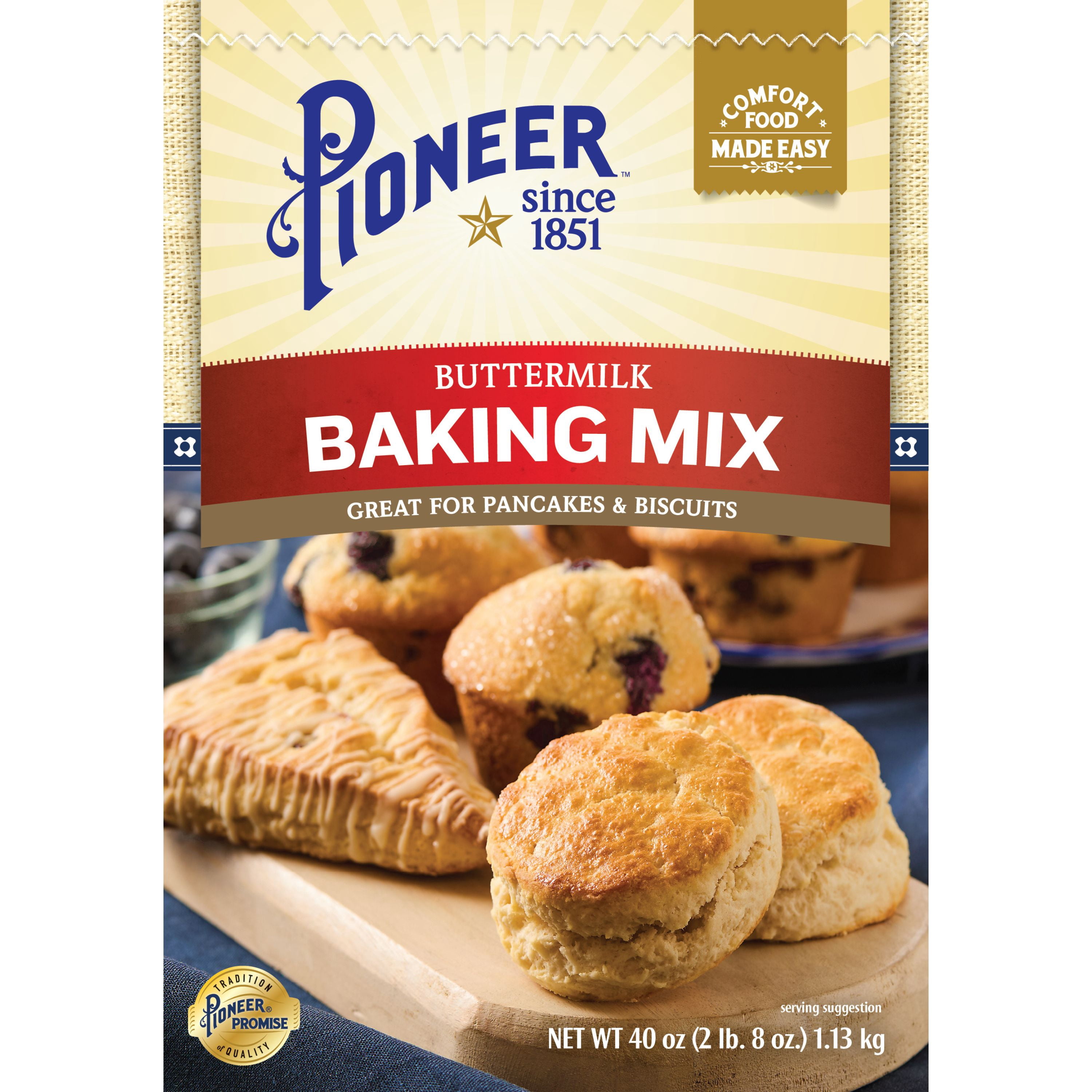 Pioneer Brand Buttermilk Biscuit & Baking Mix, 40 oz