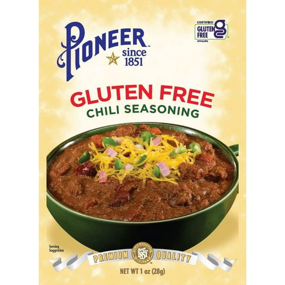 Pioneer Brand® Gluten Free Chili Seasoning 1 oz. Packet