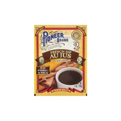 Pioneer Brand Gravy Mix Packets Makes 2 Cups (Pack of 12) (French Dip