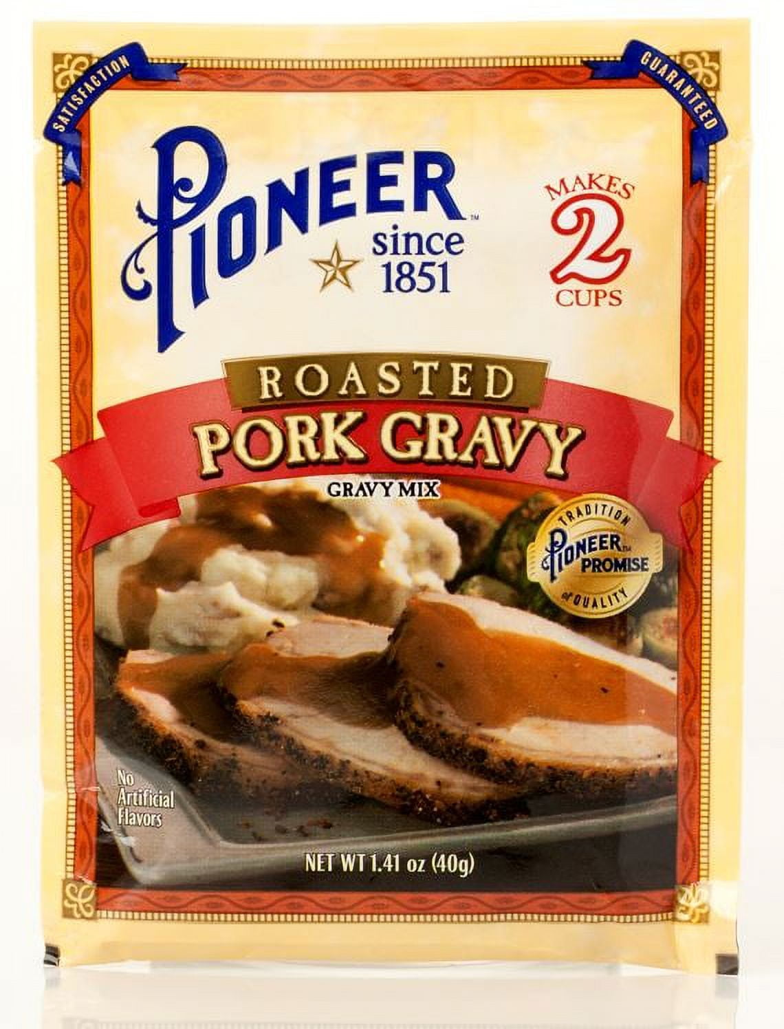 Pioneer Brand Roasted Pork Gravy Mix 3 Packet Pack