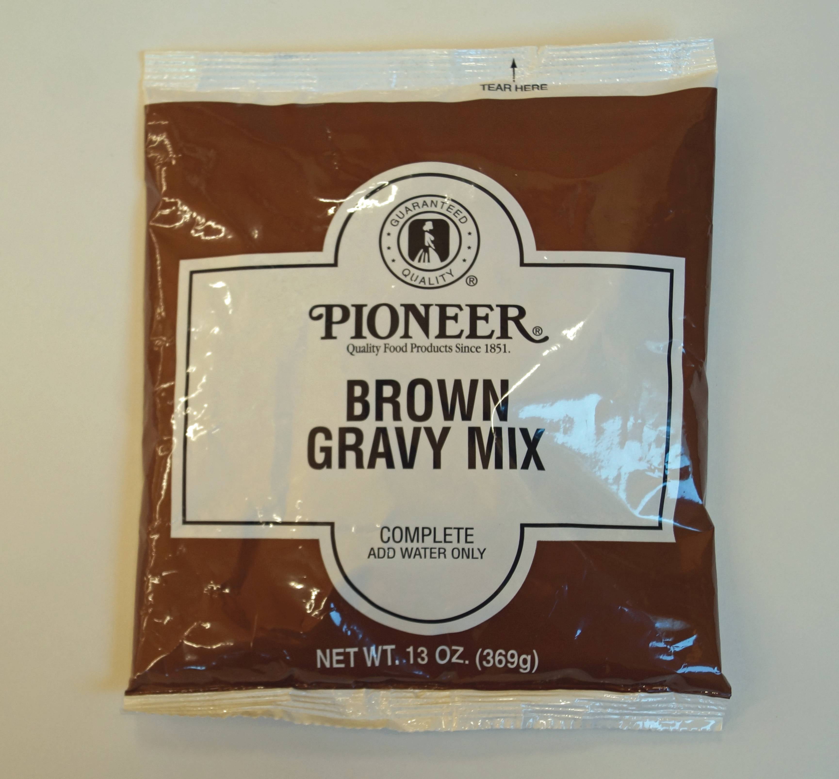 Pioneer Brown Gravy Mix, 13 Ounce 6 per case.