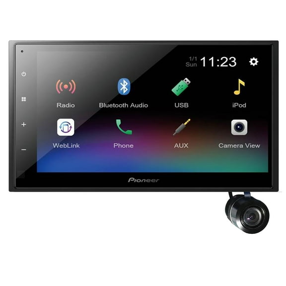 Pioneer Bullet Style Backup Camera Streaming Car In-Dash Unit