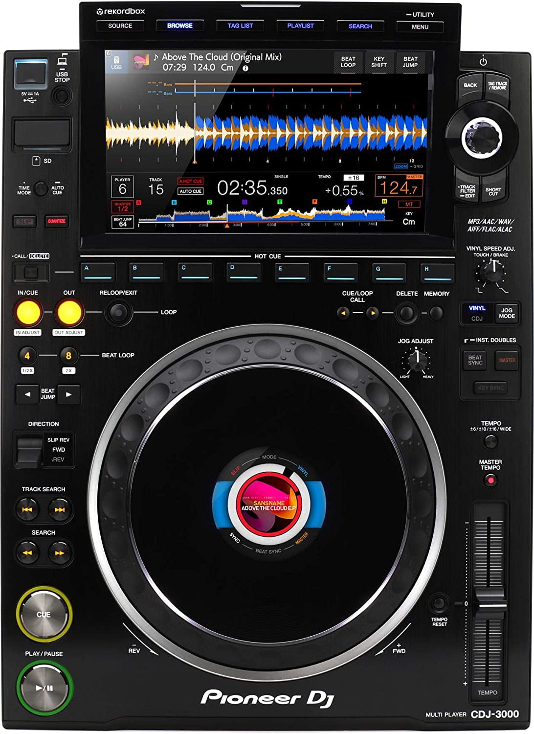 Pioneer CDJ ブラック 本体 XDJ-XZ 4ch プロフェッショナル オールインワン DJシステム