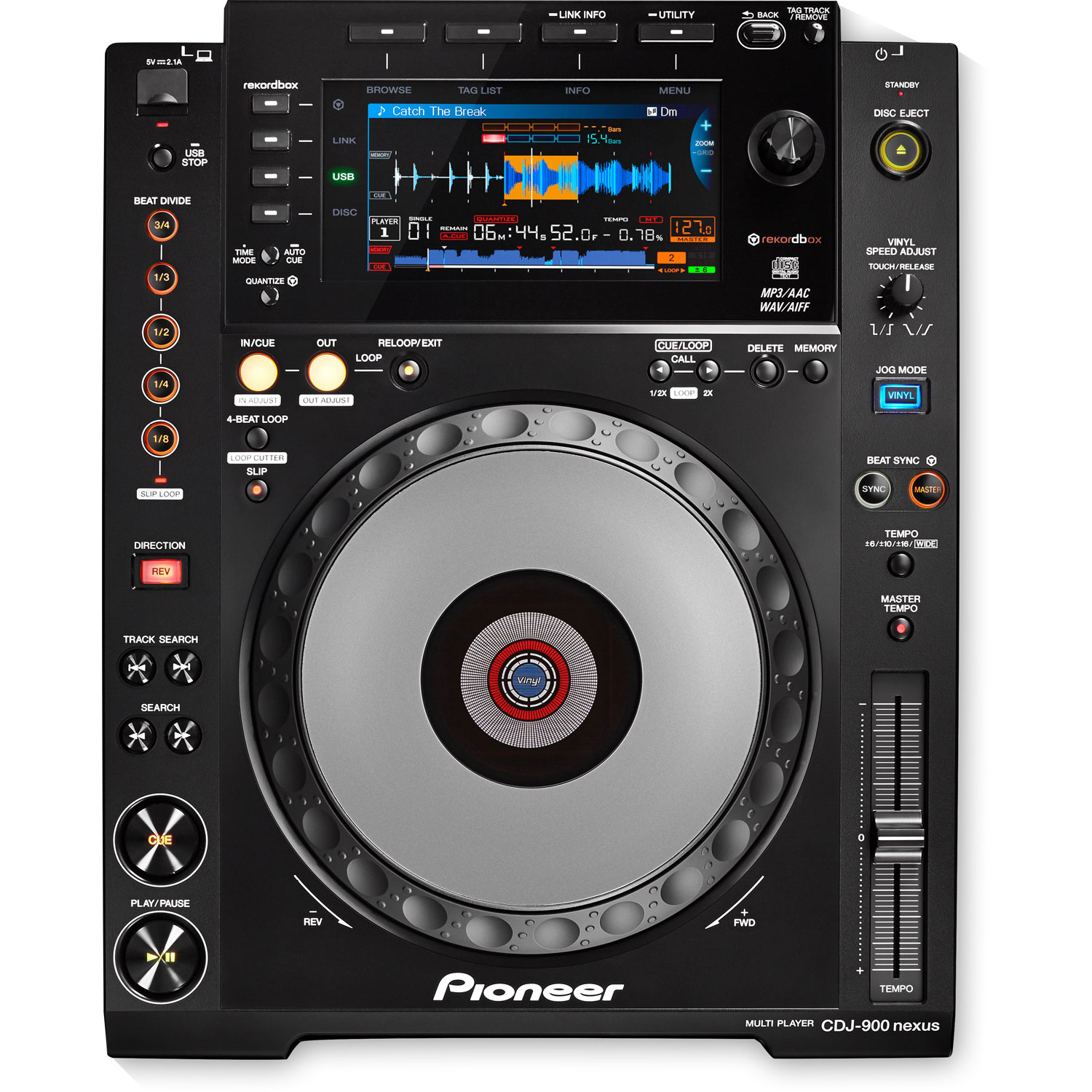 ★★pioneer DJ　CDJ-900★★パイオニアディージェイ Pioneer DJ CDJ-900NXS - Digital player - Walmart.com