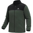 thumbnail image 1 of Pioneer Camp Fleece Jacket Men,Lightweight Full Zip Fleece Jacket Polar Windproof Winter Climbing Outwear Coat with Pocket, 1 of 5