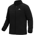 thumbnail image 1 of Pioneer Camp Fleece Jacket Men,Lightweight Full Zip Fleece Jacket Polar Windproof Winter Climbing Outwear Coat with Pocket, 1 of 6