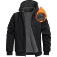 thumbnail image 1 of Pioneer Camp Men's Full Zip Sherpa Lined Jacket with 3 Pockets, 1 of 6