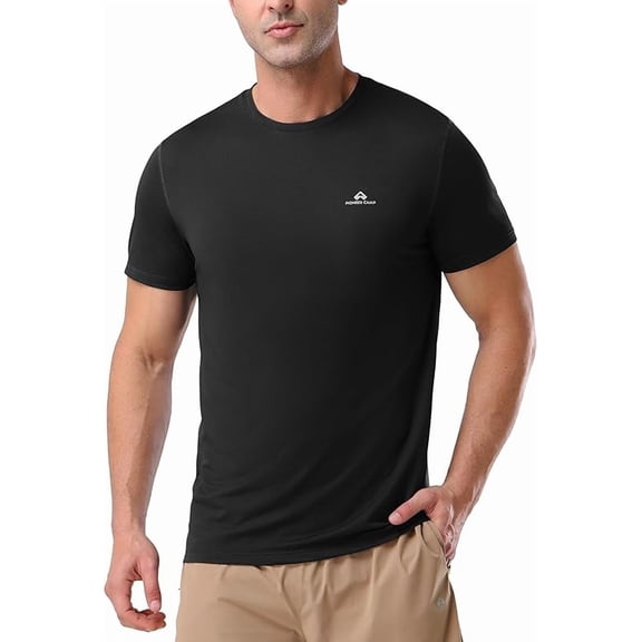 Pioneer Camp Men‘s Moisture Wicking Workout Shirt, Quick Dry Athletic Top