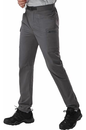 Men's Quick Dry Hiking Pants Casual, Gray