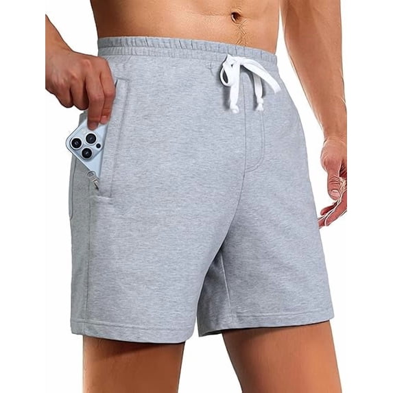 Pioneer Camp Men's Athletic Gym Running Casual Running Shorts, 5 Inch Inseam