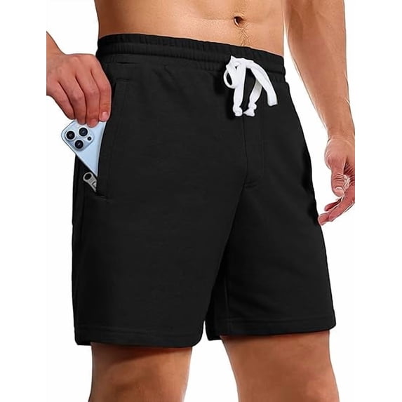 Pioneer Camp Men's Athletic Gym Running Casual Running Shorts, 5 Inch Inseam