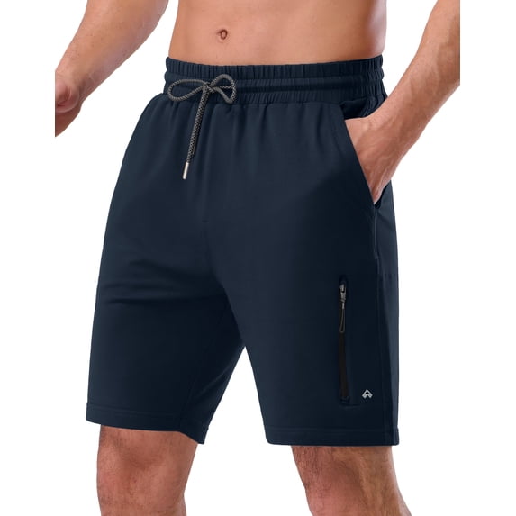 Pioneer Camp Sweat Shorts for Men 7" Inseam Cotton Athletic Casual Shorts with 4 Pockets for Gym Workout Lounge Summer Shorts