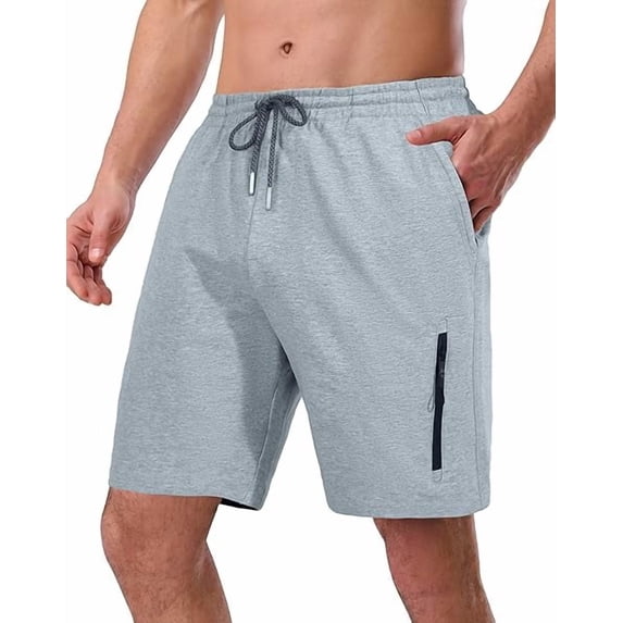 Pioneer Camp Sweat Shorts for Men 7" Inseam Cotton Athletic Casual Shorts with 4 Pockets for Gym Workout Lounge Summer Shorts