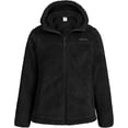 thumbnail image 1 of Pioneer Camp Women's Fuzzy Fleece Jacket Full Zip Up Lightweight Warm Soft Fleece Coat with hood for Spring Fall Winter, 1 of 5