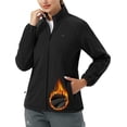 thumbnail image 1 of Pioneer Camp Women's Lightweight Fleece Jacket Full Zip Polar Soft Warm Winter Coat Antistatic Outwear with Zipper Pockets, 1 of 5