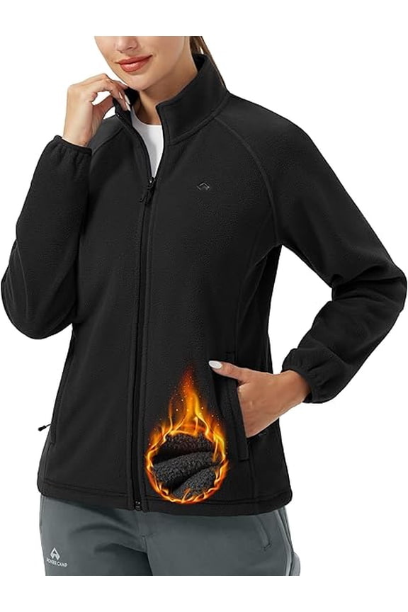 Fleece Athleisure Jacket, Women's