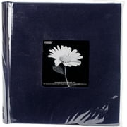 Pioneer Cloth Photo Album W/Frame 9"X9"-Regal Navy