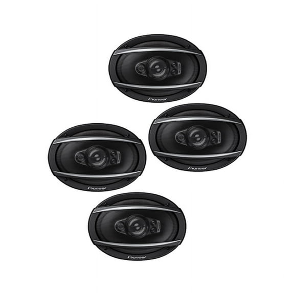 Pioneer Coaxial TS-A6970F 5-Way 600 Watt Car Speakers, 2-Pair