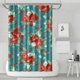 thumbnail image 1 of Pioneer Colorful Floral Shower Curtain for Bathroom Home Decor Bathtubs Waterproof Fabric Curtain with 12 Hooks 72x72in, 1 of 6