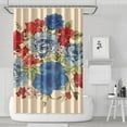 thumbnail image 1 of Pioneer Colorful Floral Shower Curtain for Bathroom Home Decor Bathtubs Waterproof Fabric Curtain with 12 Hooks 72x72in, 1 of 6
