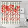 thumbnail image 1 of Pioneer Colorful Floral Shower Curtain for Bathroom Home Decor Bathtubs Waterproof Fabric Curtain with 12 Hooks 72x84in, 1 of 6