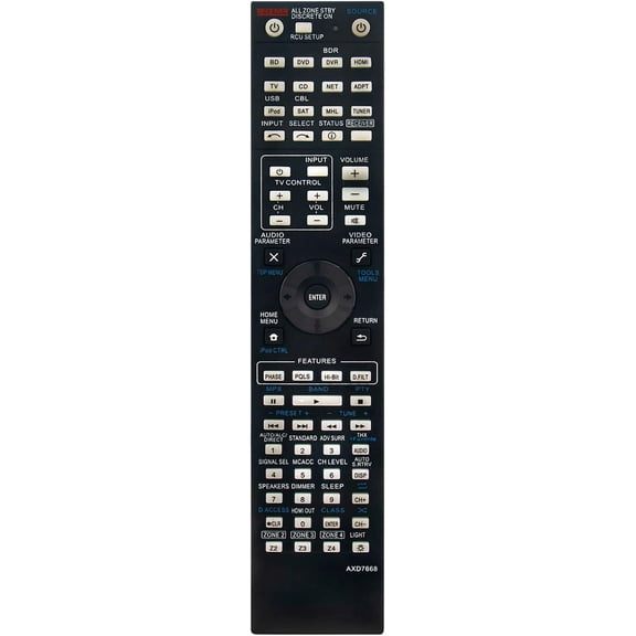 Pioneer Compatible Audio Controller AXD7668 for AV Receiver SC-2022-K SC2022K SC-1522-K SC1522K