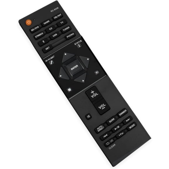 Pioneer Compatible Audio Controller RC-933R for AV Receiver VSXS520D SXS30DAB