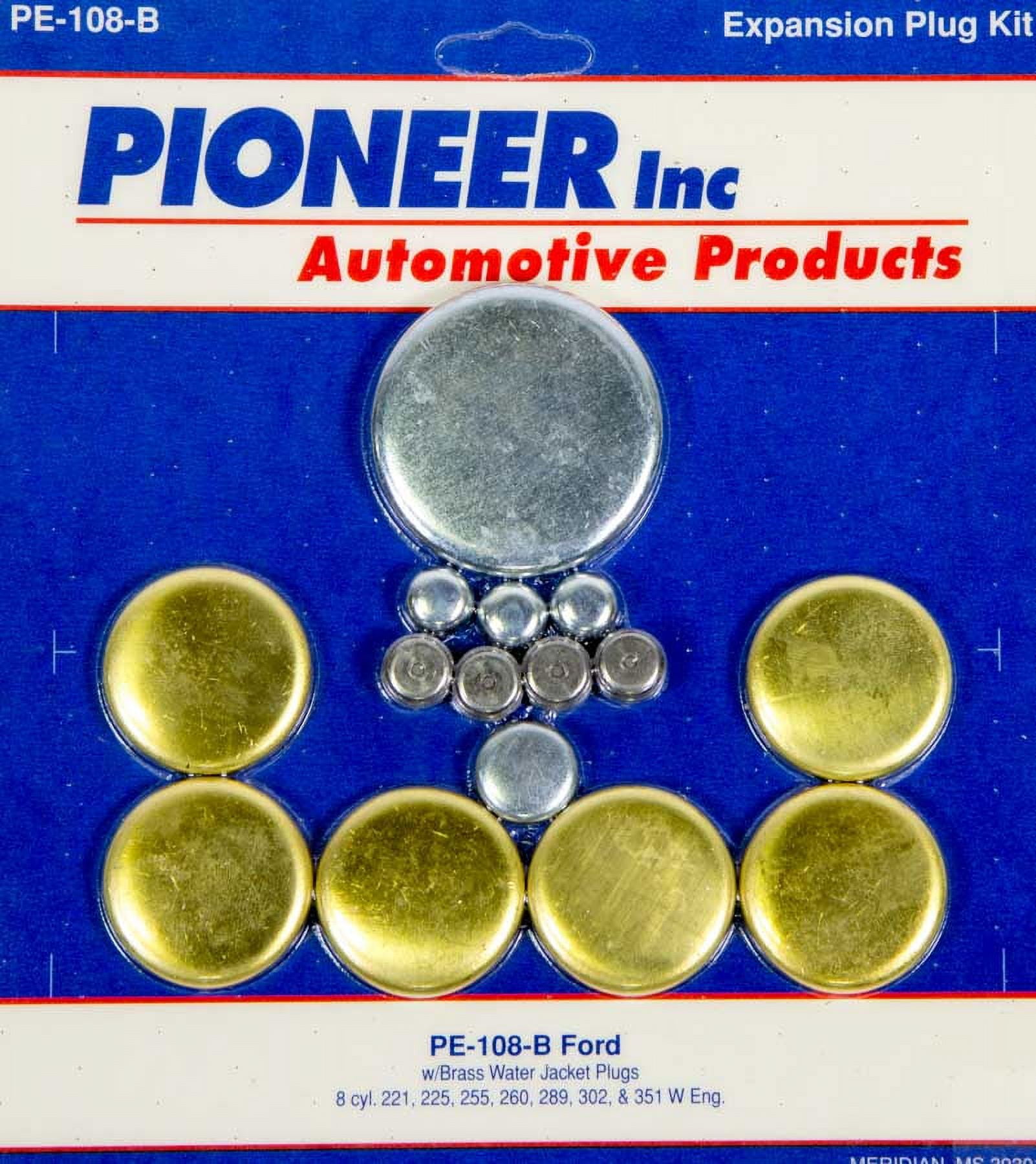 Pioneer BBF FE Freeze Plug Kit Pioneer BBF FE Freeze Plug Kit