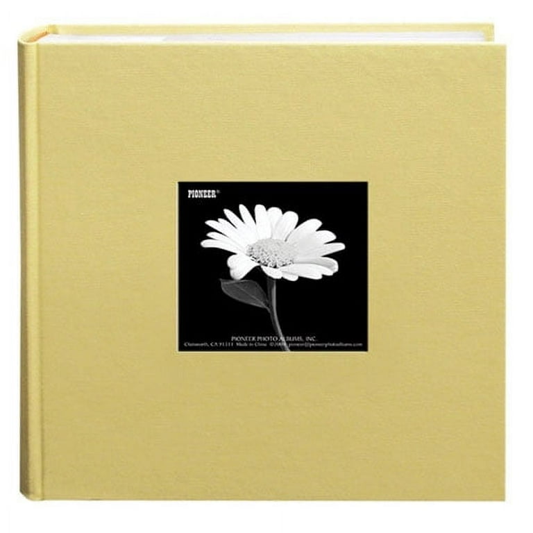 Pioneer Photo Albums Fabric DA-200CBFT Cloth Frame Album Trends 200 Pockets  (Color Varies)