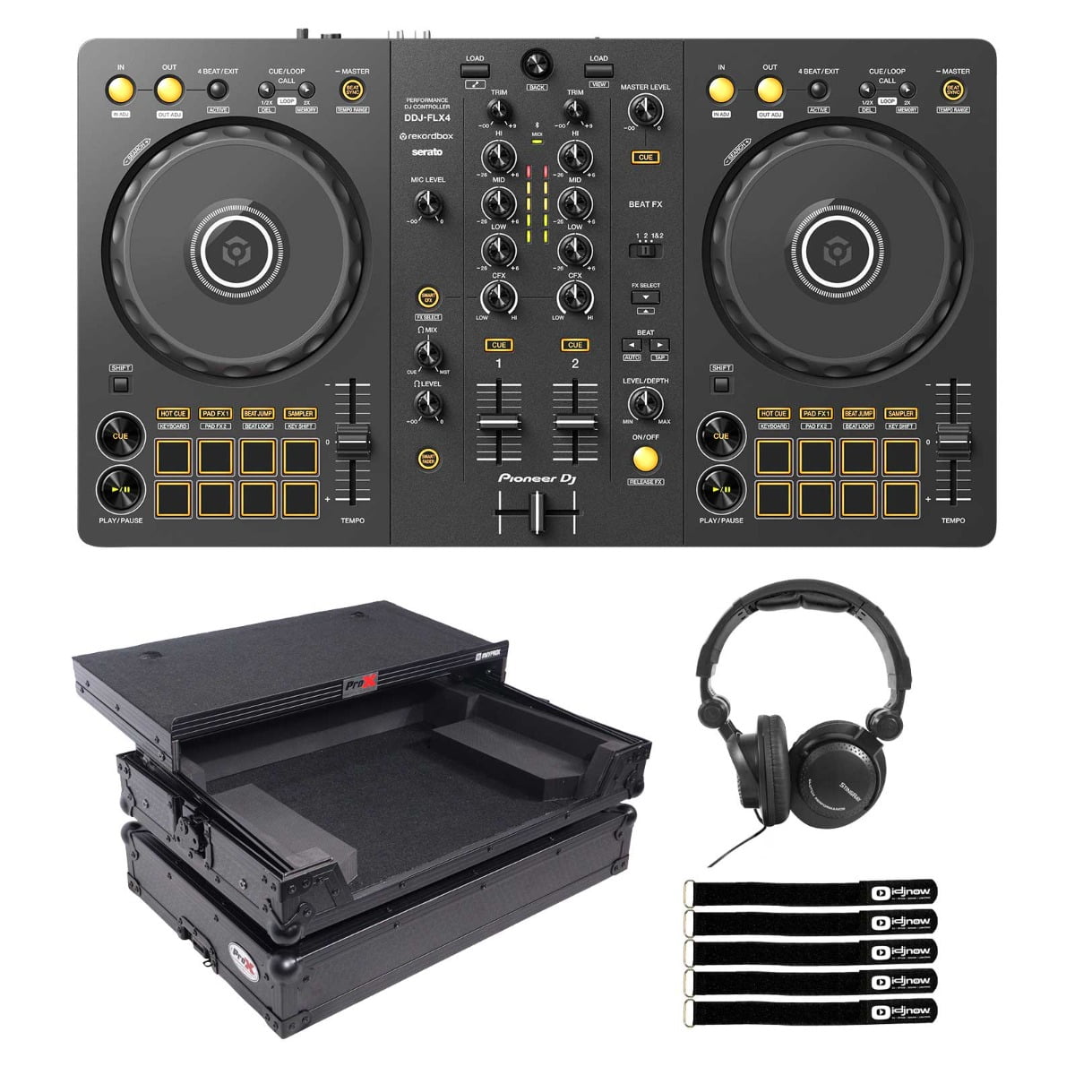 Pioneer DJ DDJ-FLX4 Rekordbox and Serato DJ Controller — DJ TechTools