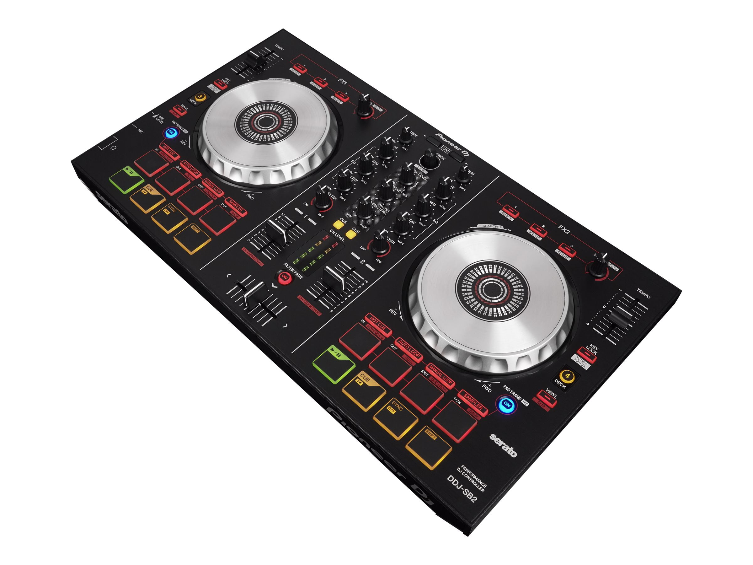 Pioneer DJ DDJ-SB2コントローラー Pioneer DDJ-SB2 - DJ controller - Walmart.com
