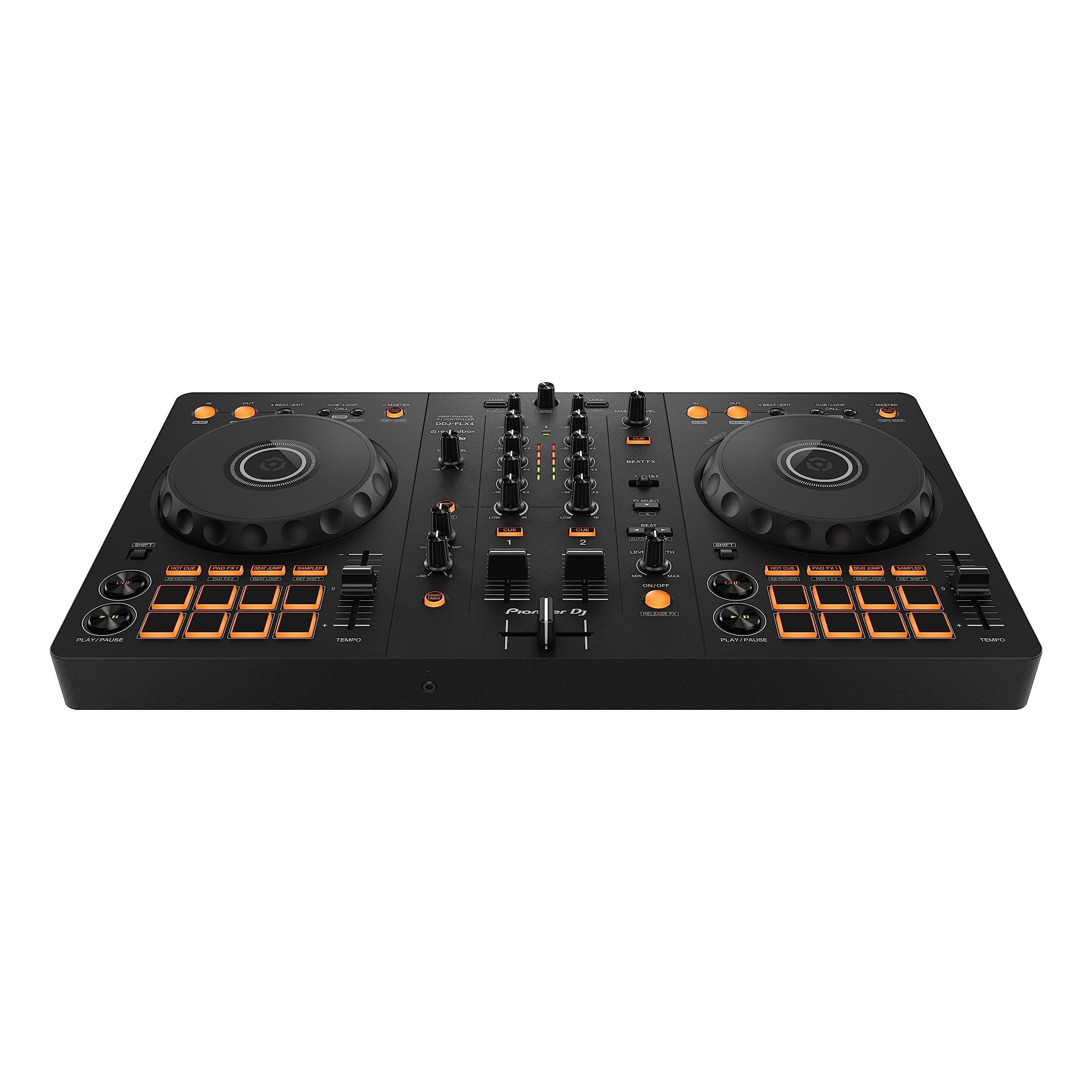 Pioneer DDJFLX4 2-Deck Rekordbox and Serato DJ Controller - Graphite Pioneer DDJFLX4 2-Deck Rekordbox and Serato DJ Controller - Graphite