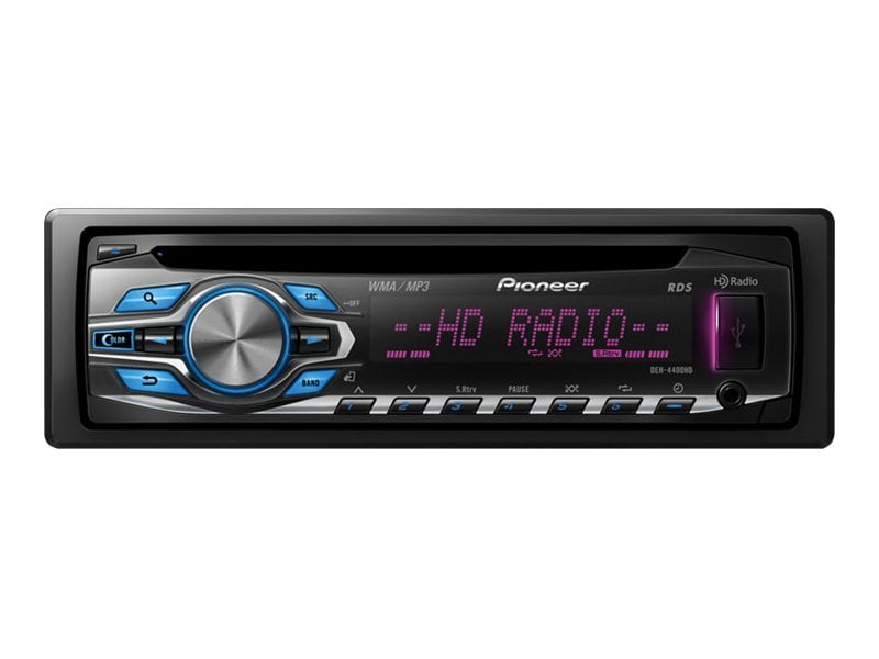 Pioneer DEH-4400HD - Car - CD receiver - in-dash - Single
