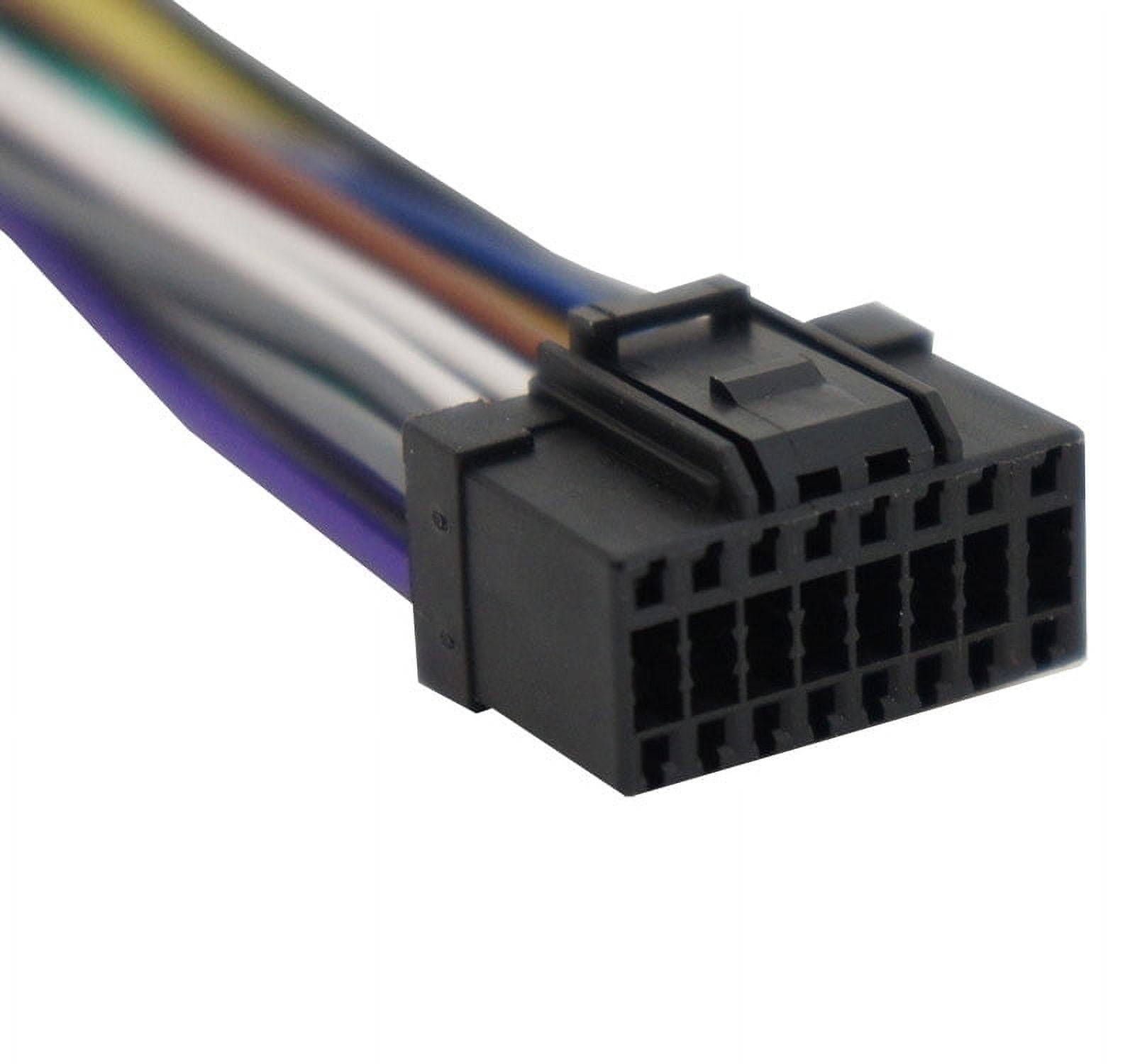 Harmony Audio Compatible With Pioneer DEH-P9600MP Aftermarket Stereo Radio Receiver Replacement Wire Harness