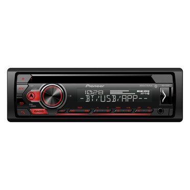 Jensen Single Din Bluetooth Car Stereo With Install Kit For 2007-2013 Jeep Wrangler JK