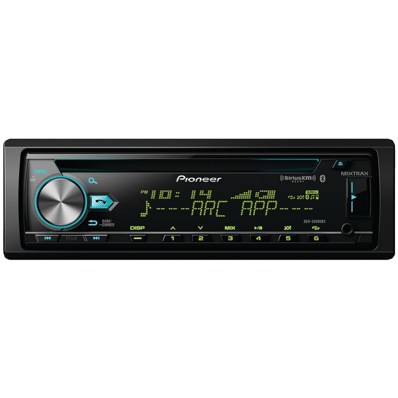 Pioneer DEH-S6000BS Single-DIN In-dash CDReceiver With Bluetooth