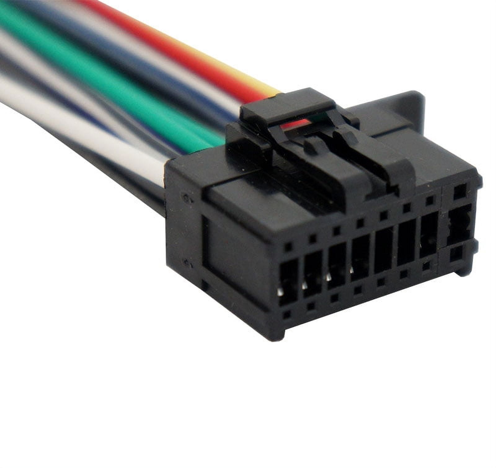 Cable adaptateur ISO autoradio Pioneer DEH-X3800UI DEH-X4800BT DEH-X4800DAB  DEH-X5500HD - Cdiscount Auto