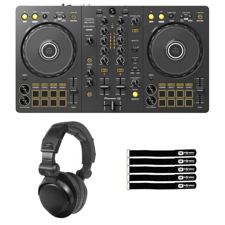 Pioneer DJ DDJ-FLX4 2-Channel Controller with Performance DJ