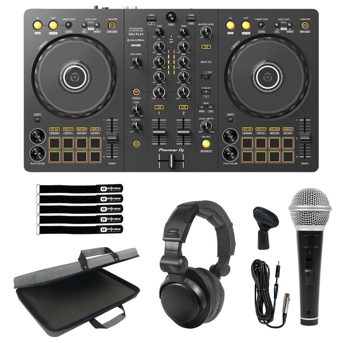 Pioneer DJ DDJ-FLX4 2-channel DJ controller for multiple DJ applications -  Kaleidoscope Sound & Light