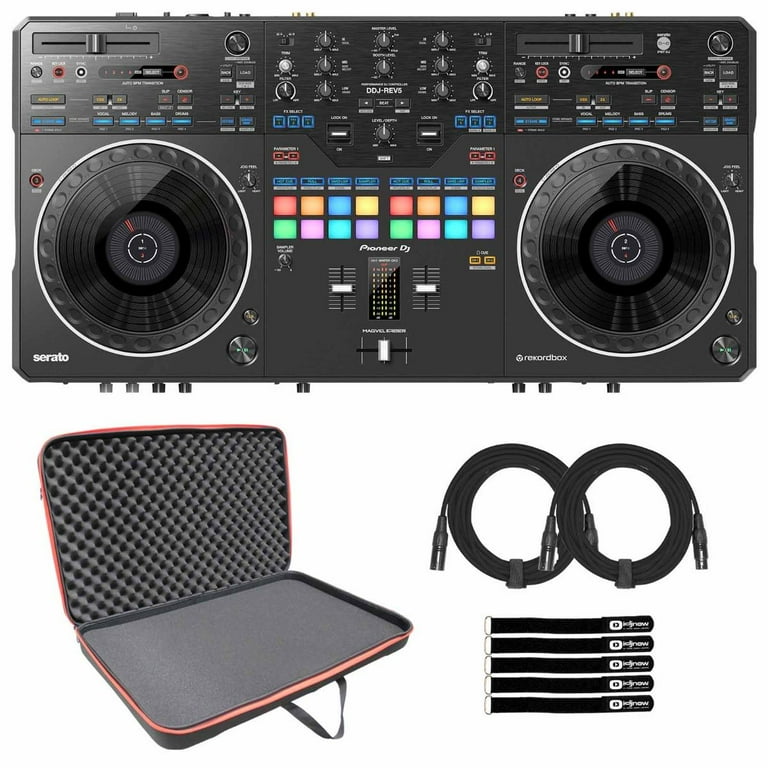 Pioneer DJ DDJ-REV5 コントローラー 箱、持ち運びケース付き Pioneer DJ DDJ-REV5 DJ Controller - Audio Stereo Sound Board