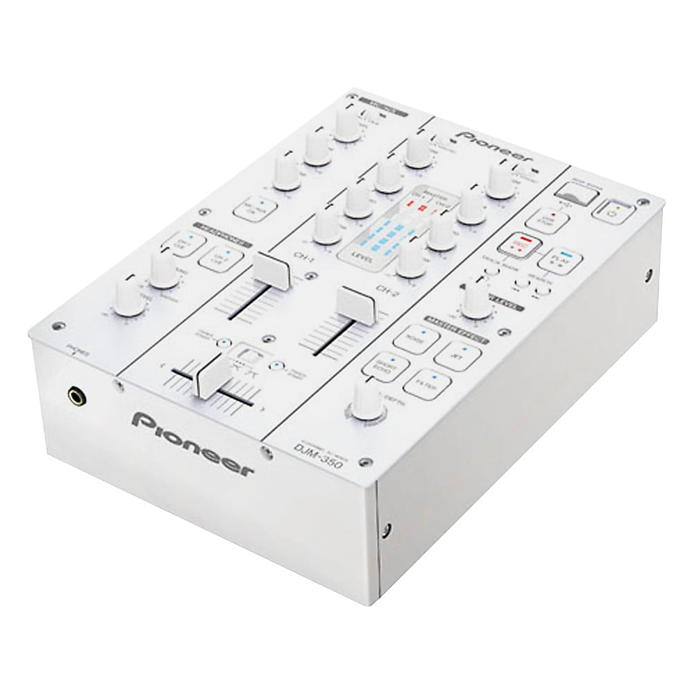 DJM-350　Pearl　DJ　DJ　Pioneer　Mixer　White　2-Channel　Performance