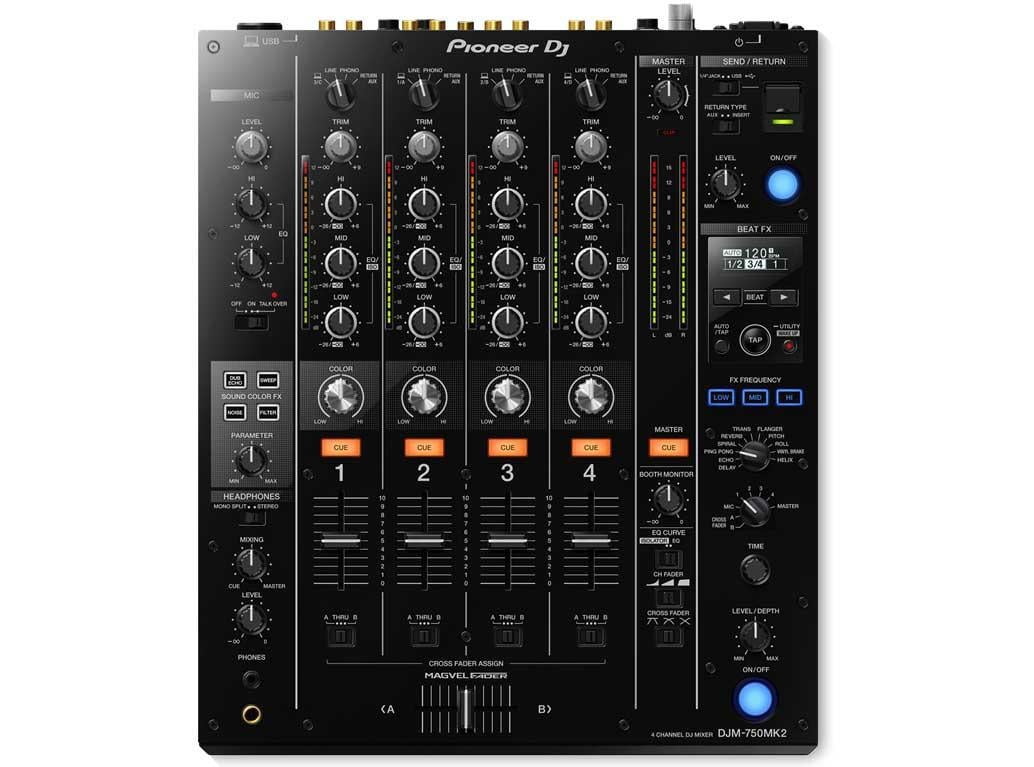 DJミキサー PIONEER DJM-707 2-channel scratch DJM-707 (archived) 2-channel scratch mixer (white) - Pioneer DJ