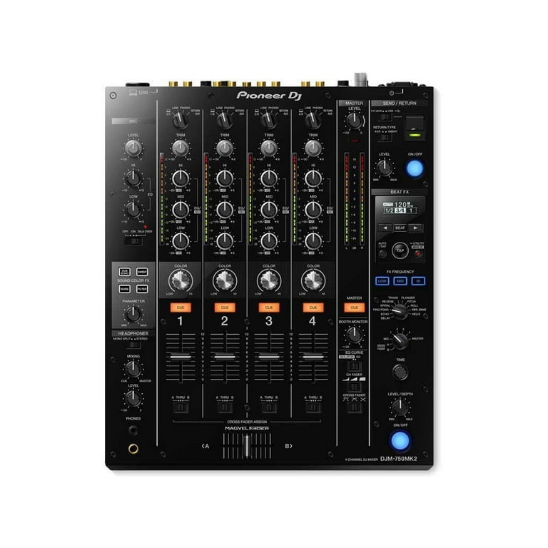 Pioneer djm 750 djミキサー　djm750 DJM-750-K (archived) PERFORMANCE DJ MIXER (black) - Pioneer DJ