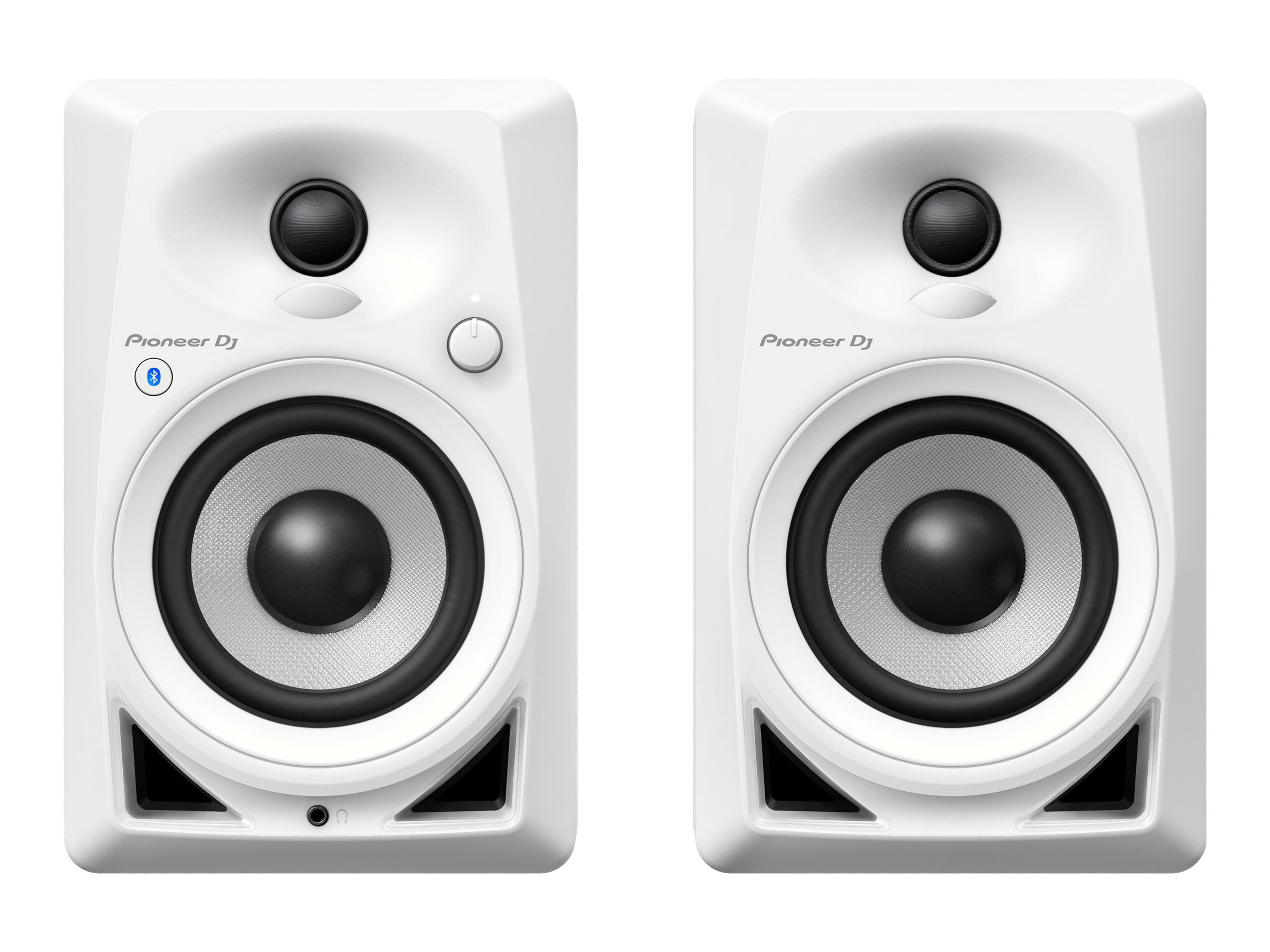 Pioneer DJ DM-40BT - Monitor speakers - wireless - Bluetooth - 21 Watt - 2-way - white
