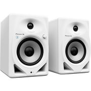 Pioneer DJ DM-50D-BT 5 Desktop Monitor System with Bluetooth Functionality White