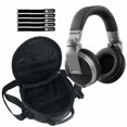 thumbnail image 1 of Pioneer DJ HDJ-X5 Over-ear Silver DJ Headphones with Headphone Gear Bag Package, 1 of 9