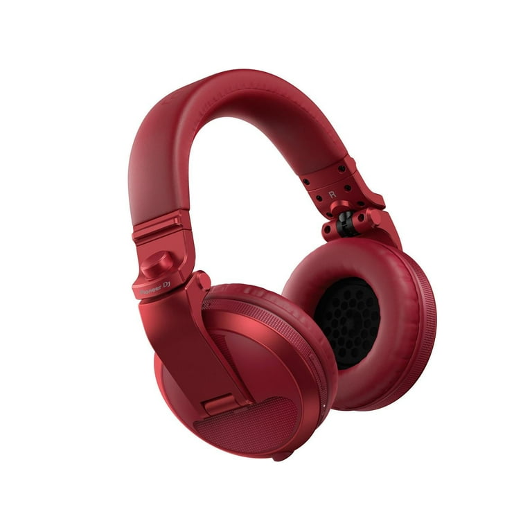 Pioneer DJ HDJ X5BT Over Ear DJ Headphones With Bluetooth Red Walmart